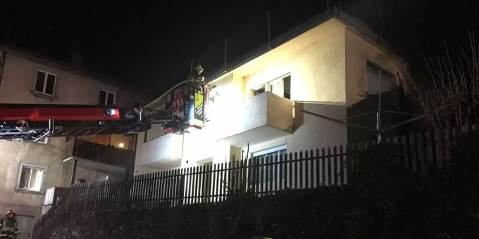 In Chur - Mann verletzt sich bei Studio-Brand schwer