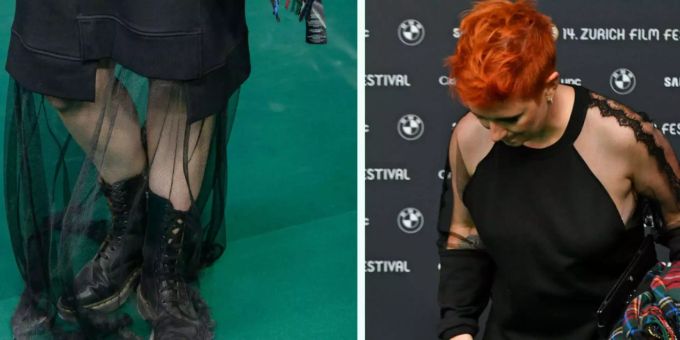 Apéro ist Schuld! - Steffi Buchli erklärt ihr Schmutz-Outfit am ZFF