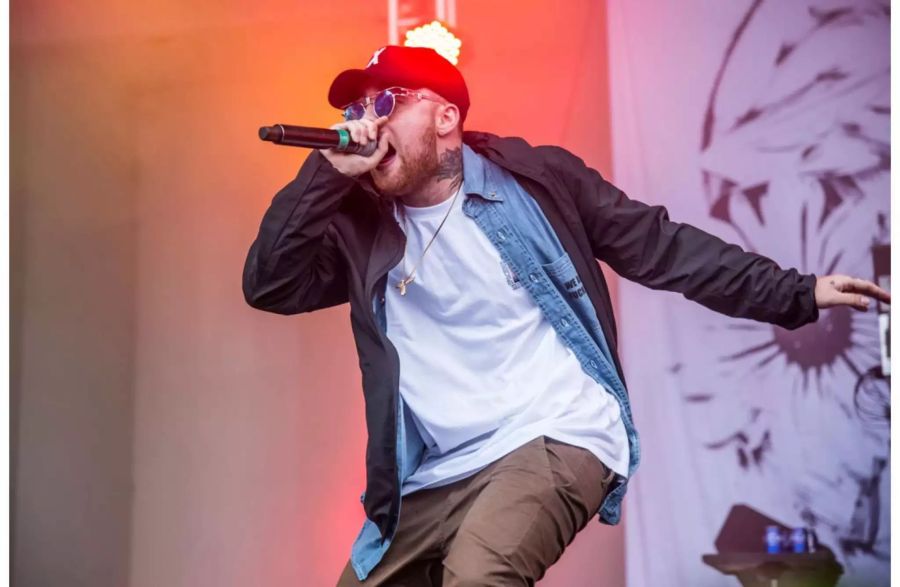 Mac Miller beim Lollapalooza in Chicago.