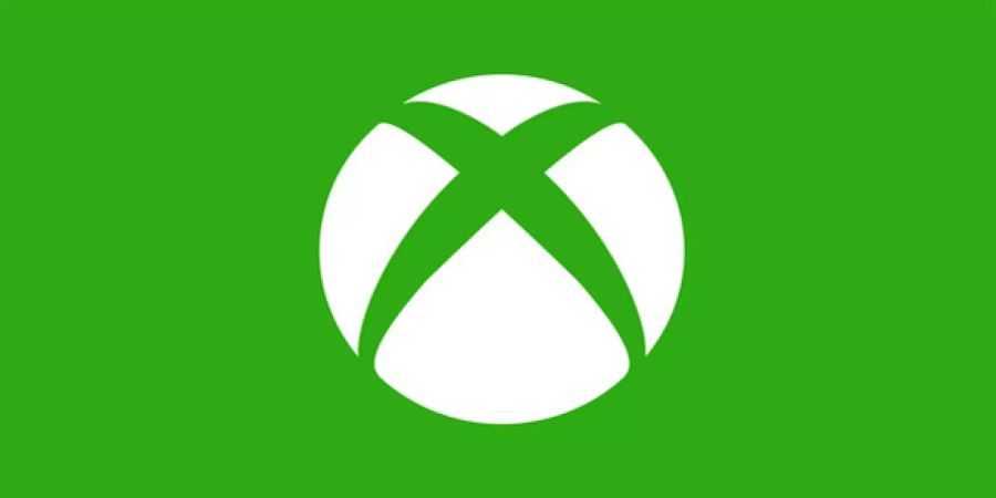 Das Xbox Logo auf grünem Hintergrund.