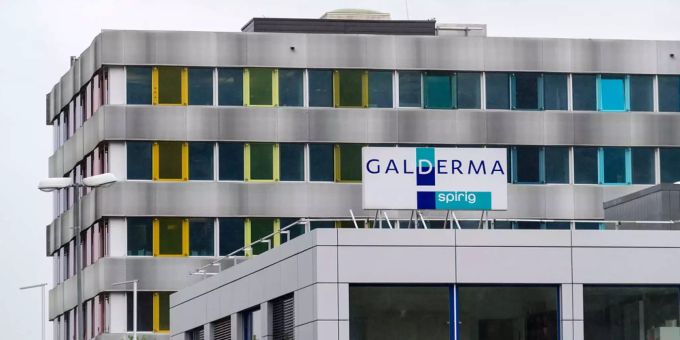 Hauptsitz und Produktionsstaette von Galderma Spirig in Egerkingen. Hauptsitz und Produktionsstaette von Galderma Spirig in Egerkingen.