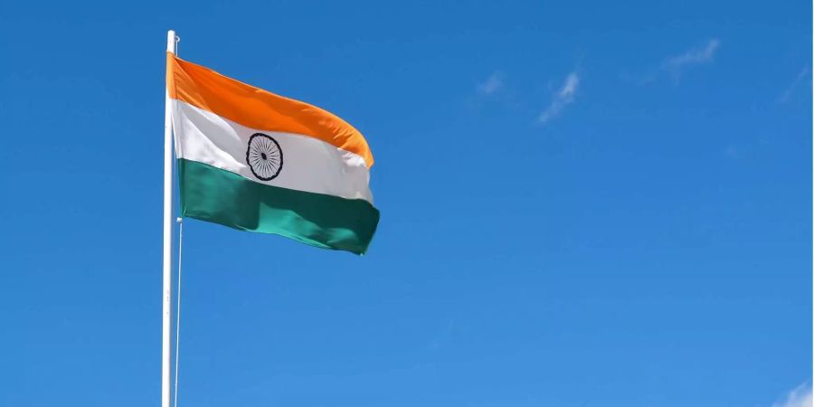 Indiens Flagge