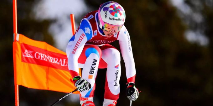 Ösi-Doppelsieg - Michelle Gisin rast in Lake Louise (CAN) aufs Podest