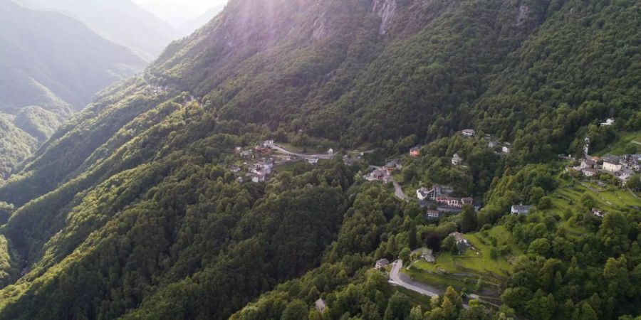 Die Stadt Loco im «Parco Nazionale del Locarnese».