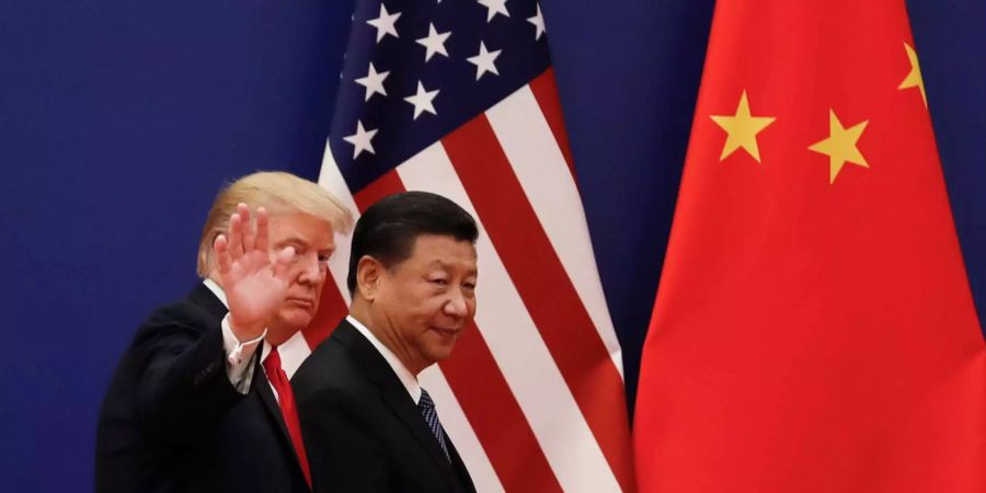 Donald Trump Xi Jinping