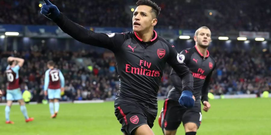 Kassiert ein ordentliches Taschengeld: Alexis Sanchez steht vor dem Wechsel zu Manchester City.