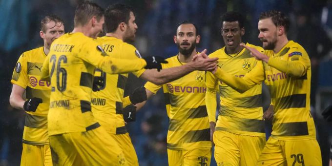 Europa League - Dortmund zieht dank spätem Ausgleich in den Achtelfinal ein