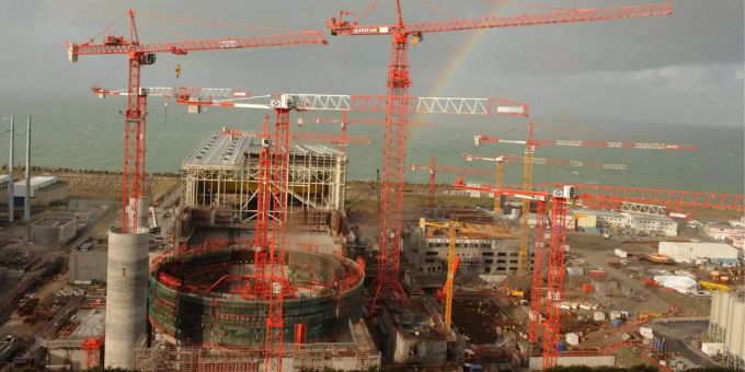 Der neue französische Atomreaktor sollte ursprünglich Ende 2018 in Betrieb genommen werden. Der neue französische Atomreaktor sollte ursprünglich Ende 2018 in Betrieb genommen werden.