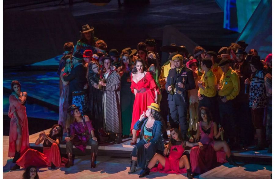 Oper «Carmen» an Bregenzer Festspielen 2018 - Keystone