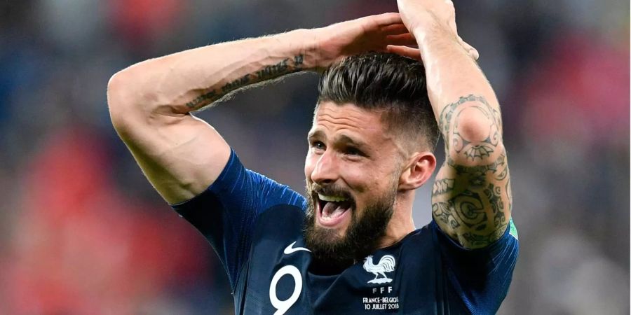 Olivier Giroud ist bisland an dieser WM ohne Torerfolg geblieben.