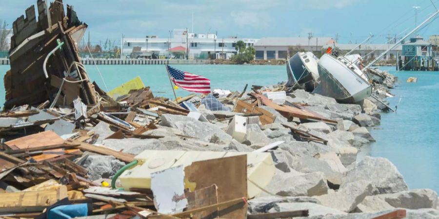 2017 liess Hurrikan Irma in weiten Teilen der USA nur Trümmerhaufen zurück.