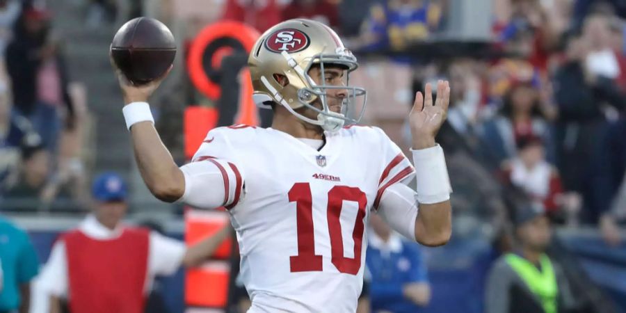 Jimmy Garoppolo hat bei den San Francisco 49ers voll eingeschlagen.