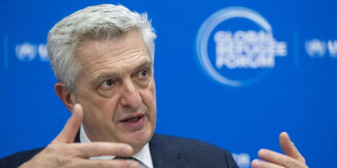 Uno-Hochkommissar Flüchtlinge Filippo Grandi