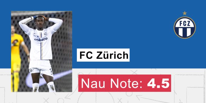 Die Nau.ch-Note für den FC Zürich. FC Zürich