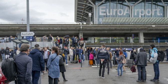 Evakuierung Euro-Airport Basel