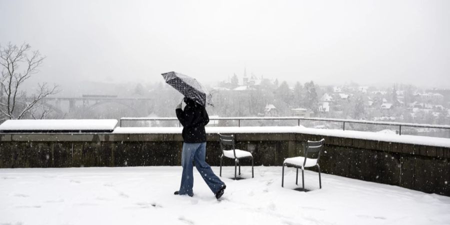 Christoph Marty vom Institut für Schnee- und Lawinenforschung spricht von einem Zufall, «dass es gleichzeitig noch genug kalt war». (Symbolbild)