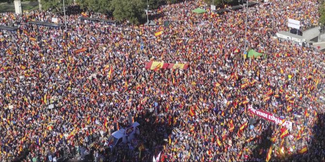 grossdemonstration madrid amnestie