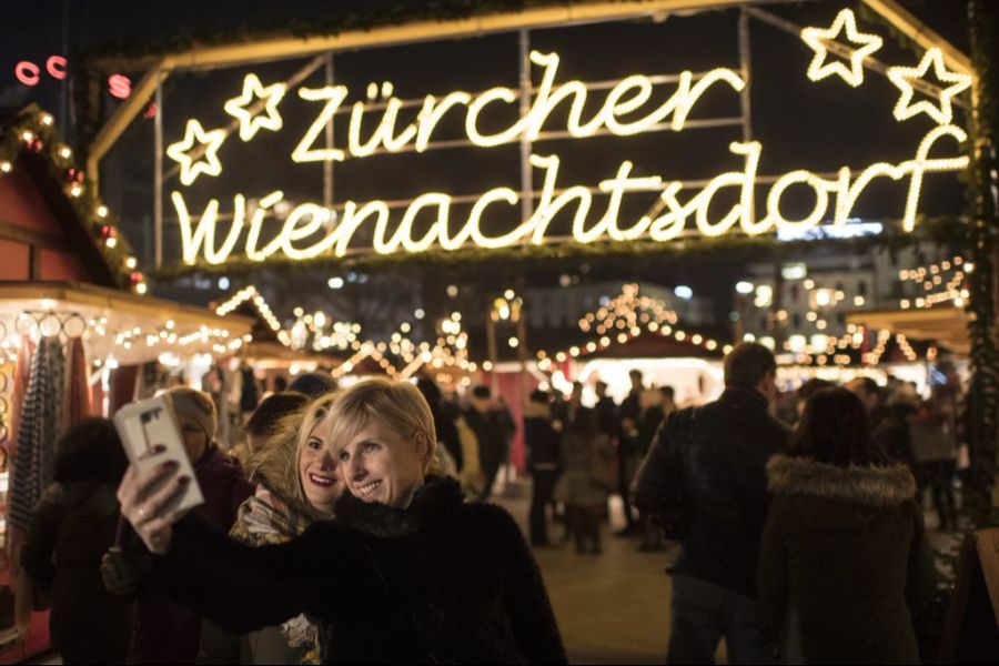 Das Zürcher Weihnachtsdorf hat gestern Abend seine Tore geöffnet (Archivbild).