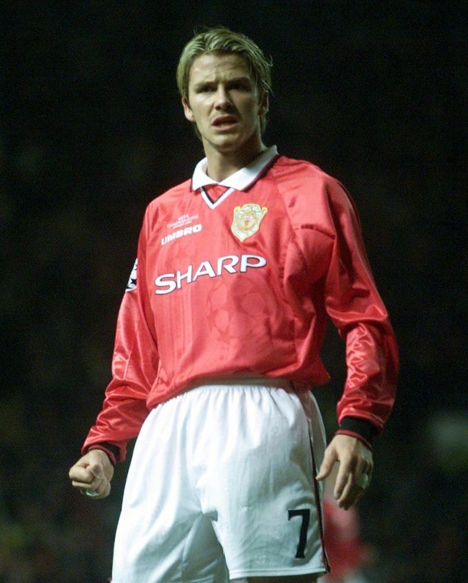 David Beckham im Jahr 2000. (Archivbild) david beckham