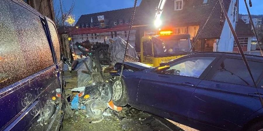 Unfall in Niedergösgen