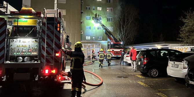 Brand verwüstet Wohnung