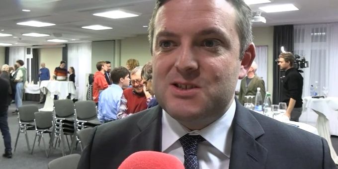 Bundesratskandidat Jon Pult (SP). Jon Pult SP