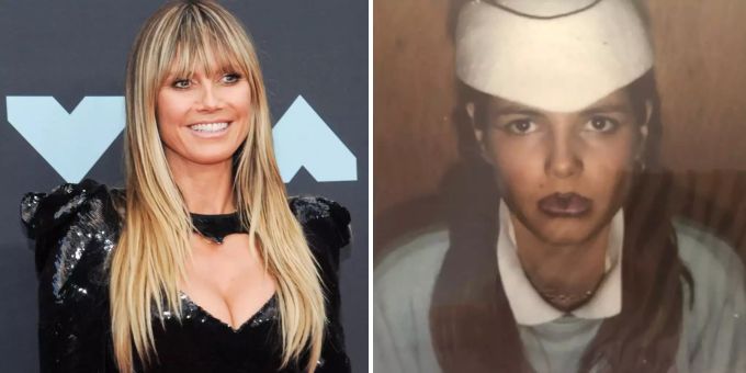 Neues Jugendfoto - Heidi Klum kaum wiederzuerkennen