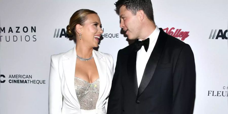 Scarlett Johansson und Colin Jost: Turtelauftritt nach Hochzeit und Baby.