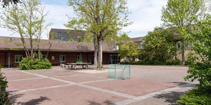 Das Gründenschulhaus in Muttenz. Das Gründenschulhaus in Muttenz.