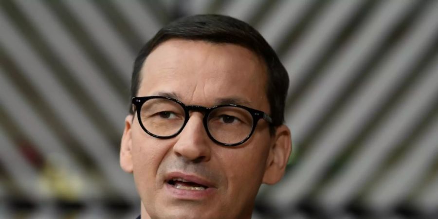 Polens Ministerpräsident Mateusz Morawiecki