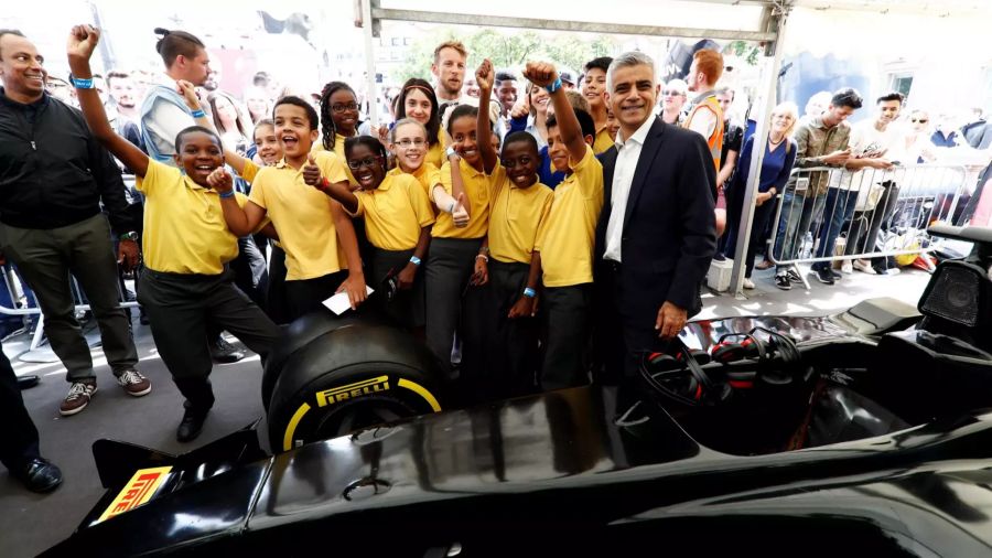 Sadiq Khan Formel 1