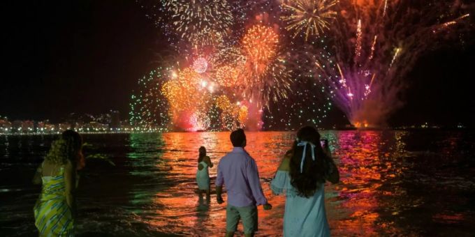 Silvester-Feuerwerk 2019 in Rio Silvester-Feuerwerk 2019 in Rio