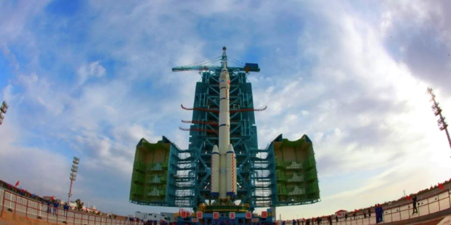 Start der Rakete in Jiuqan