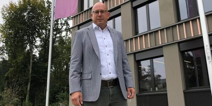 Stefan Müller, Geschäftsführer der Suisseporcs in Sempach. Stefan Müller Suisseporcs Sempach