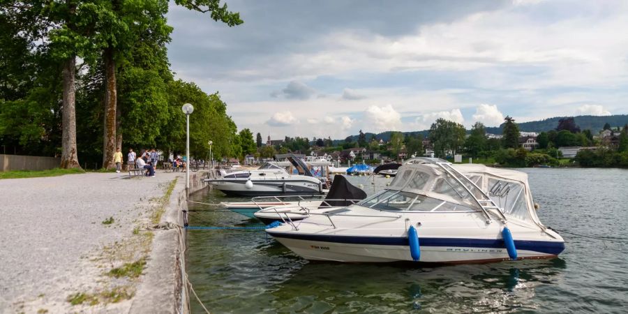 Der Rhein bei Stein am Rhein.