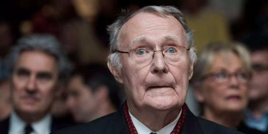 Seit 16 Jahren an der Spitze: IKEA-Gründer Ingvar Kamprad und seine drei im Waadtland lebenden Söhne haben 48 oder 49 Milliarden. Plusminus.