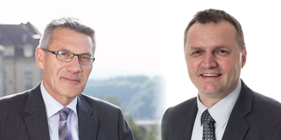 Wer soll wann einen Verdacht auf Kindsmisshandlung der Kesb melden? Pirmin Schwander (SVP, links) und Bernhard Guhl (BDP, rechts) sind sich uneinig.