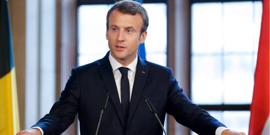 Frankreichs Präsident Emmanuel Macron (39): «Ich drücke das Mitgefühl und die Solidarität Frankreichs für New York und die Vereinigten Staaten aus. Unser Kampf für die Freiheit eint uns mehr denn je.»