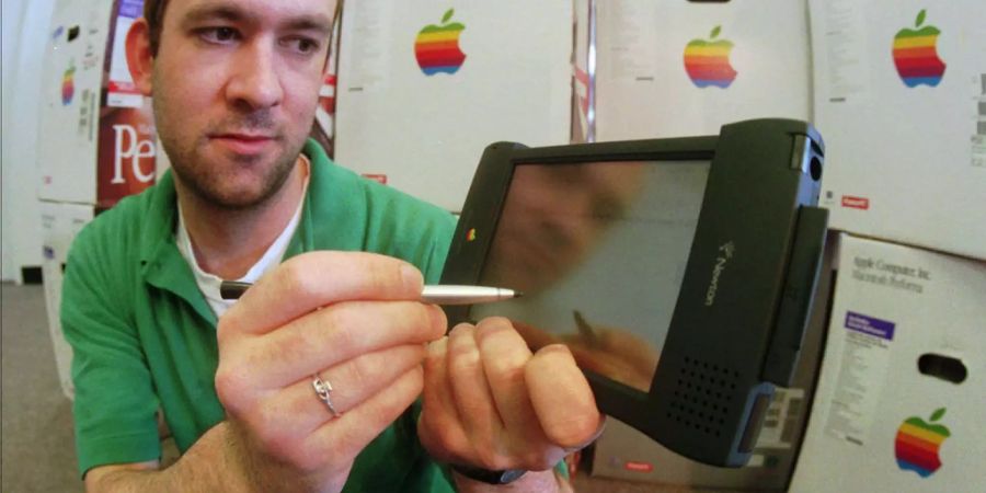 Der Apple Newton kam nie richtig in Fahrt.