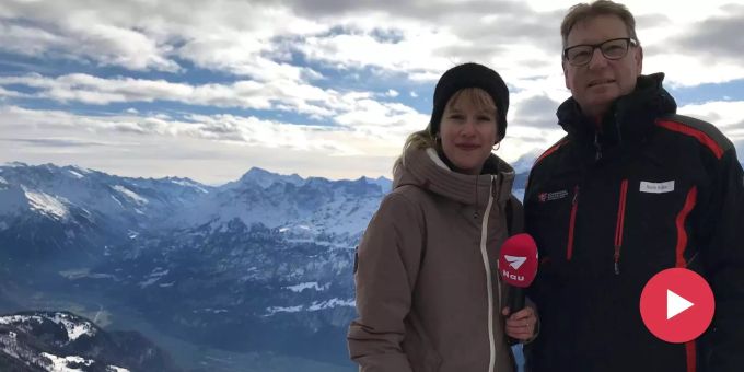 Schnee auf Brienzer Rothorn - Wird Luzerns höchste Baustelle rechtzeitig fertig?