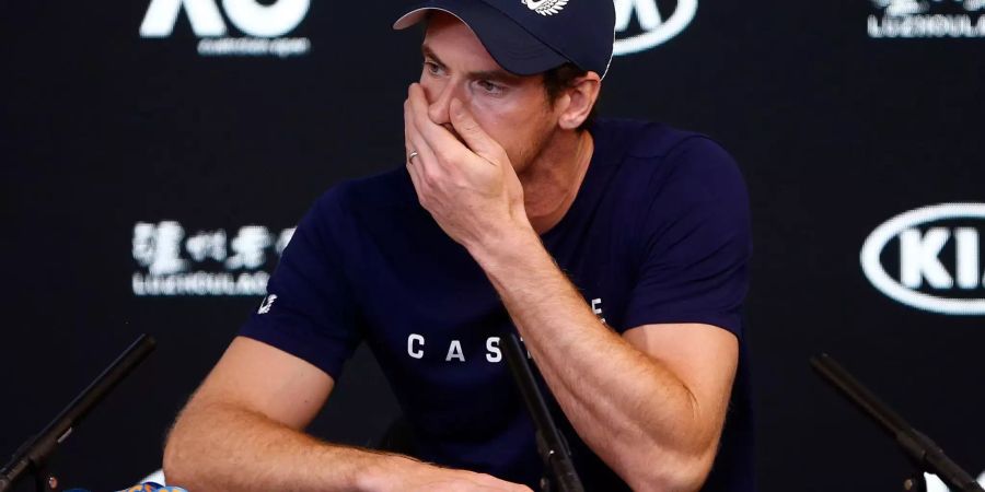 Andy Murray in Melbourne.