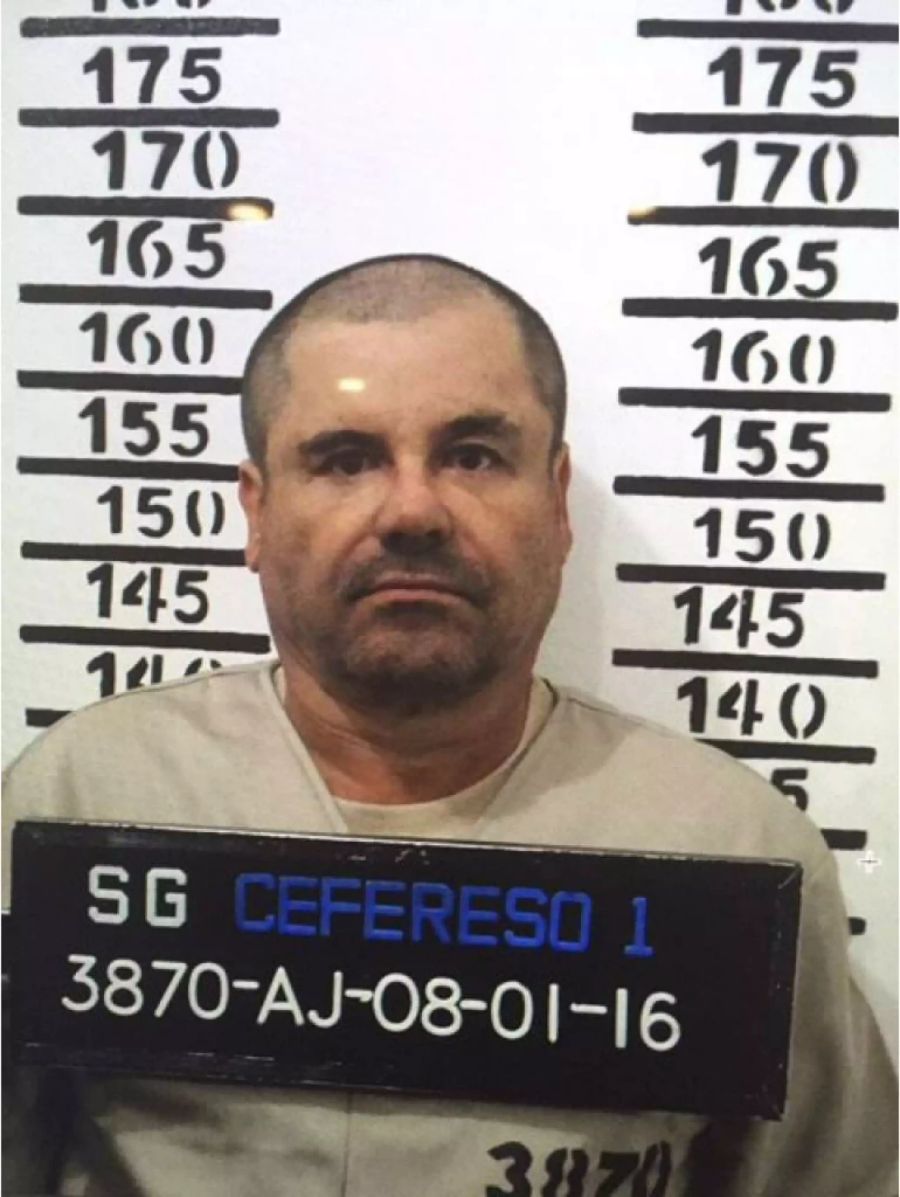 El Chapo galt als einer der mächtigsten Drogenbosse der Welt.