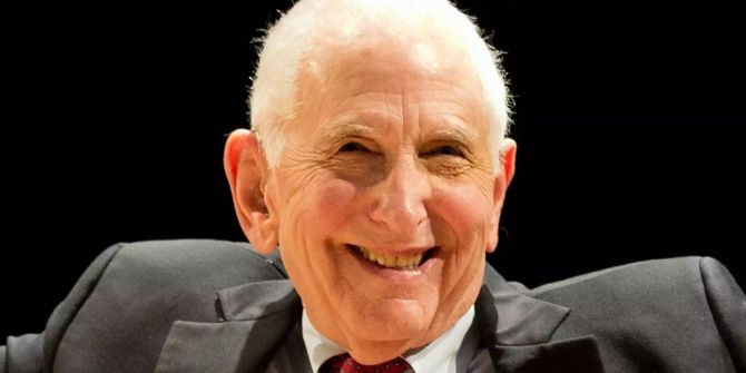 Daniel Ellsberg, Whistleblower und Friedensaktivist aus den USA.