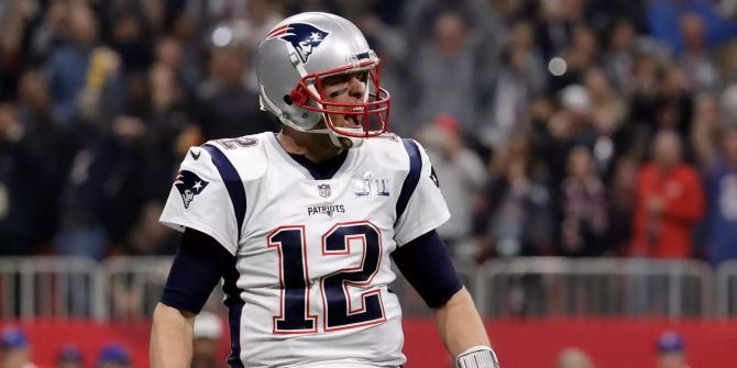 New England Patriots' Tom Brady am NFL Super Bowl 53 .