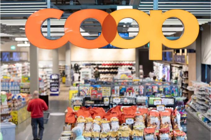Ein Filiale von Coop. coop