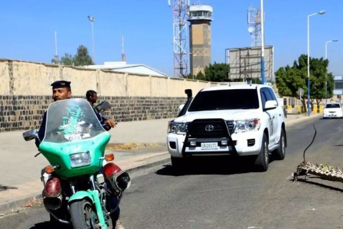UN-Mitarbeiter in Sanaa