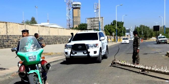 UN-Mitarbeiter in Sanaa