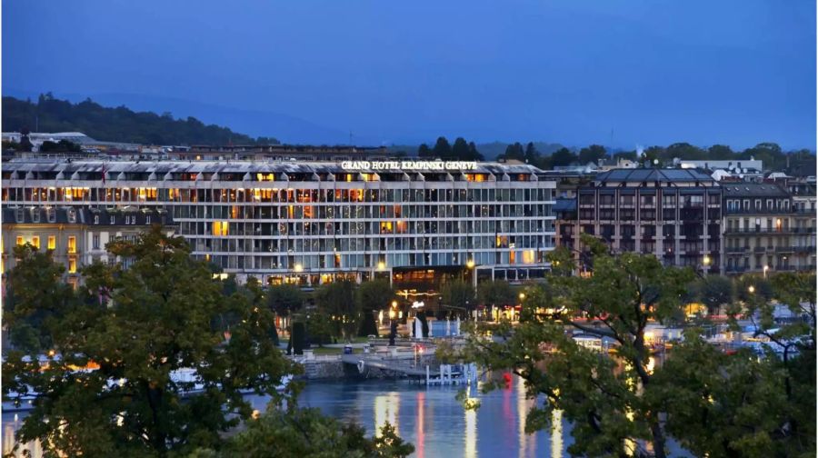 Bei Geschäftsreisenden beliebt: Das Grand Hotel Kempinski Geneva. - Kempinski