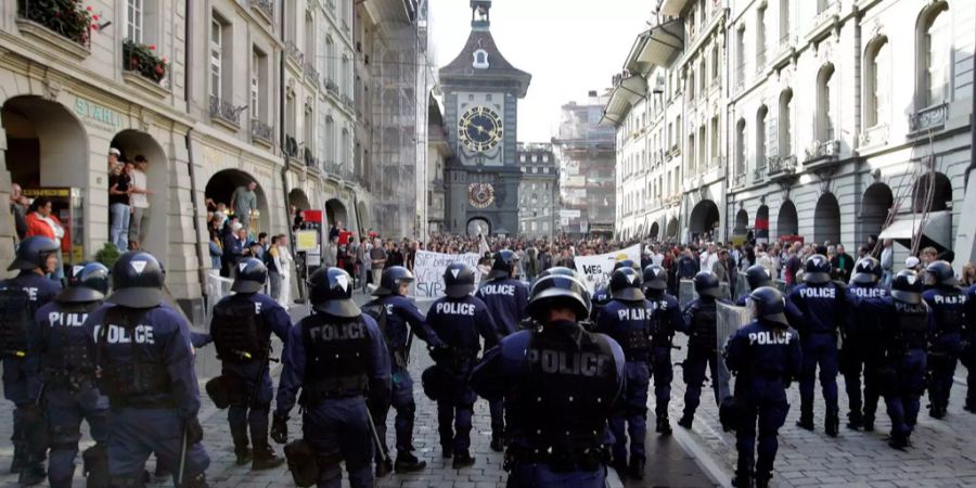 Demonstration Bern