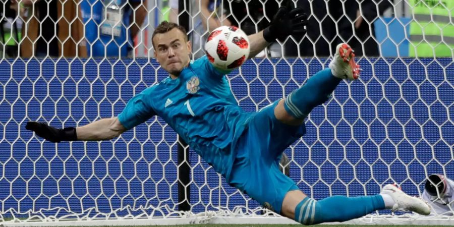 Hext Goalie Akinfeev auch gegen Kroatien?